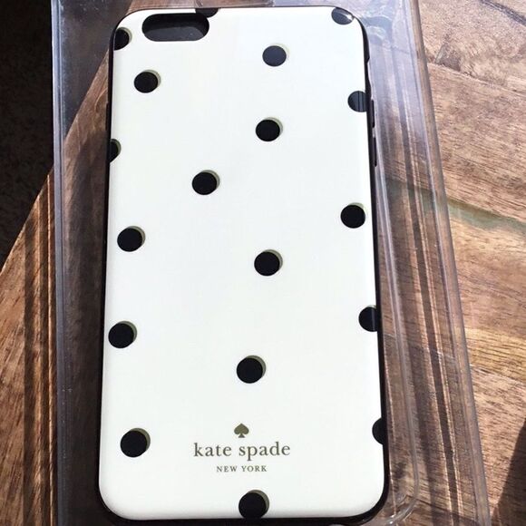 Kate Spade iPhone 6+ Polka Dot Case (G) - Picture 1 of 7